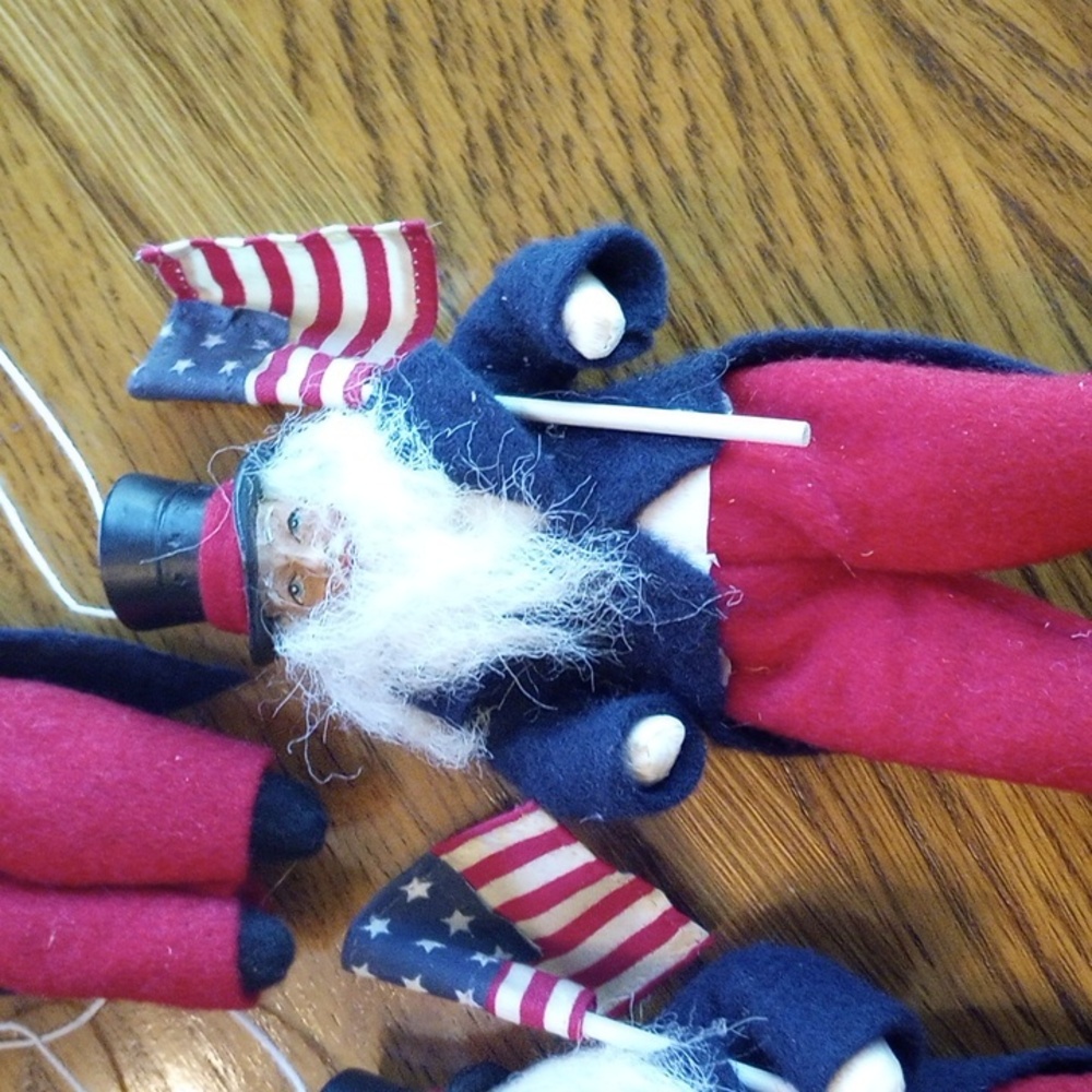 Bethany Lowe Uncle Sam Ornaments - Picture 3 of 7
